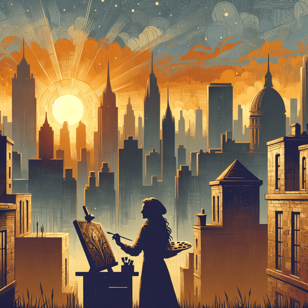 AI-generated illustration for "A Story of Grace - Contemporary Example" — created by ChurchWiseAI using DALL-E