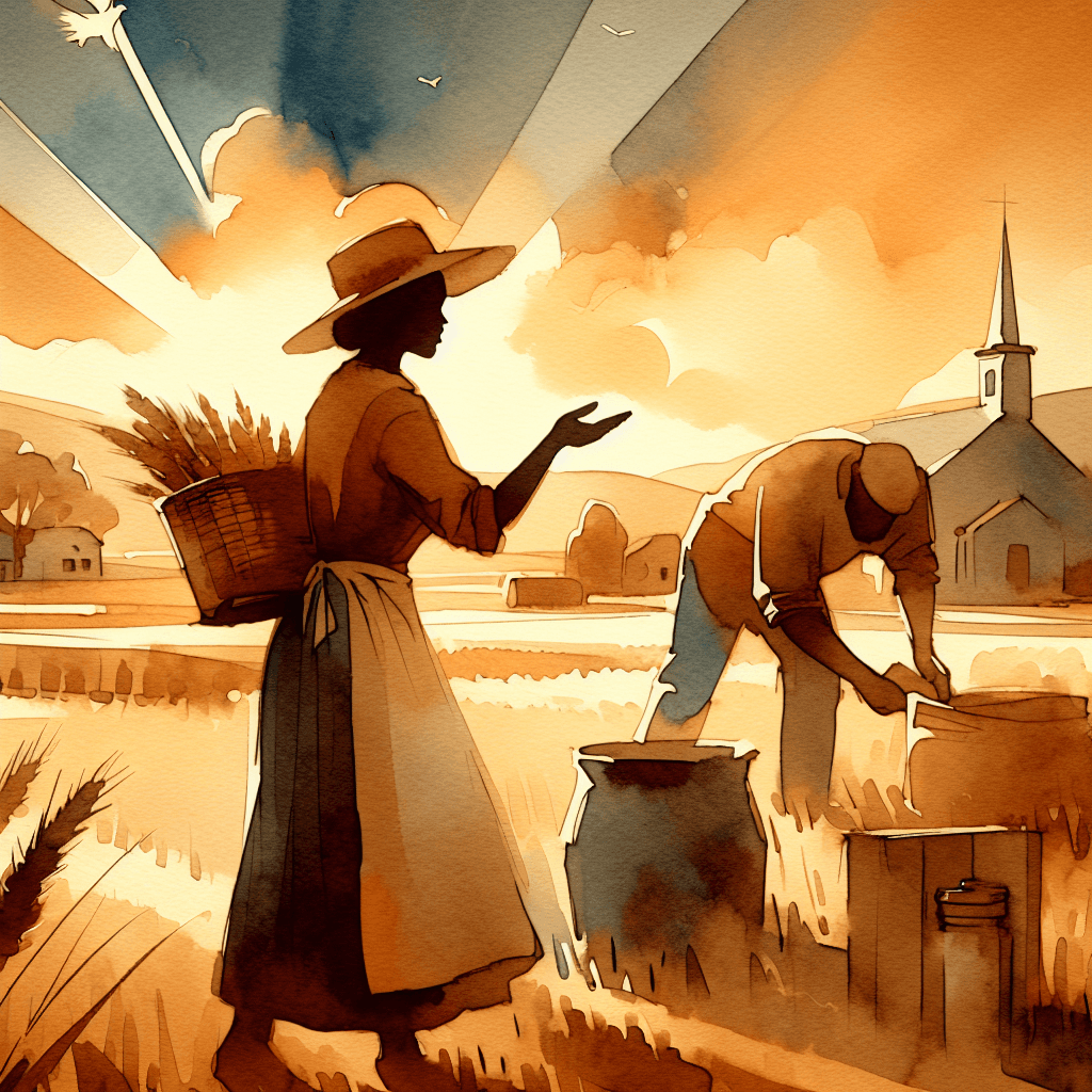 AI-generated illustration for "A Story of Hope - Quote" — created by ChurchWiseAI using DALL-E