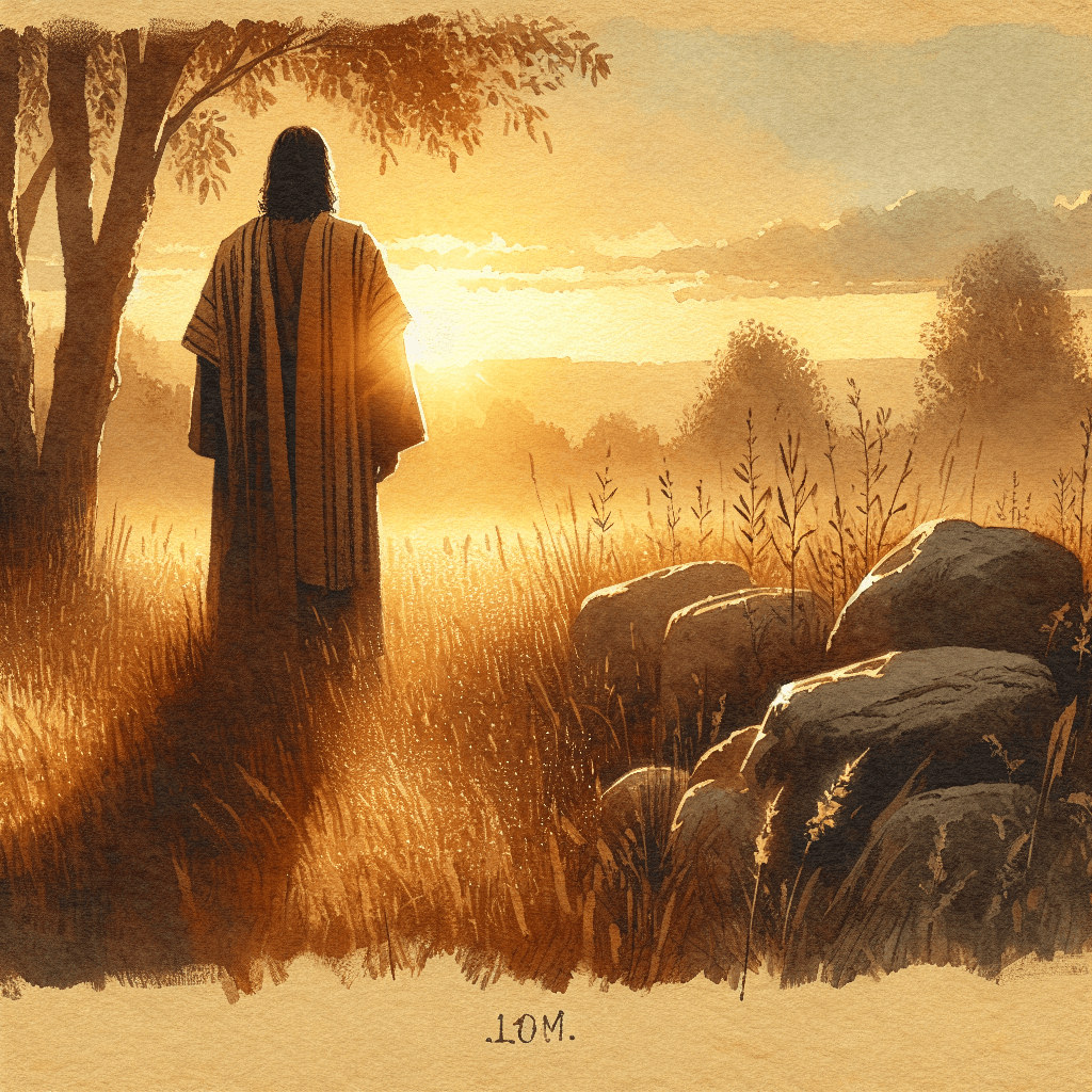 AI-generated illustration for "A Story of Humility - Story" — created by ChurchWiseAI using DALL-E