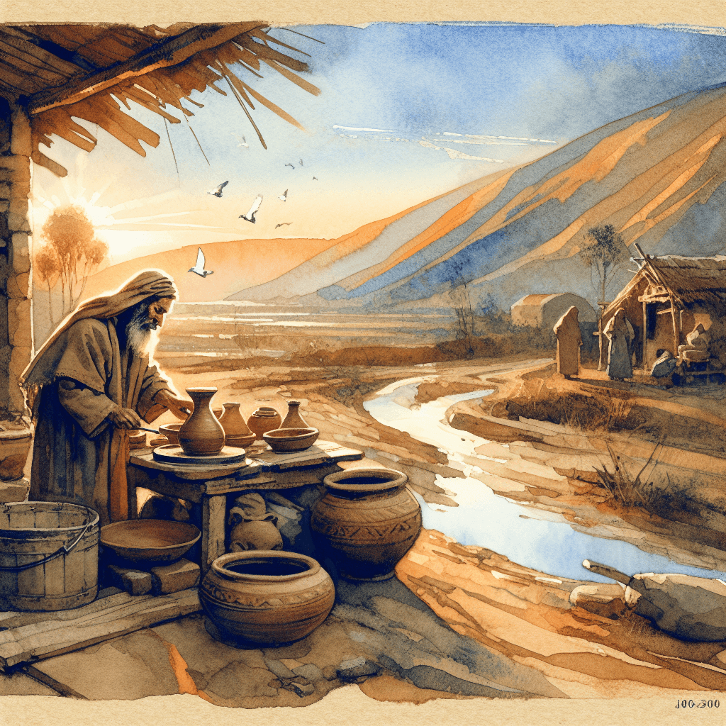 AI-generated illustration for "A Story of Humility - Story" — created by ChurchWiseAI using DALL-E