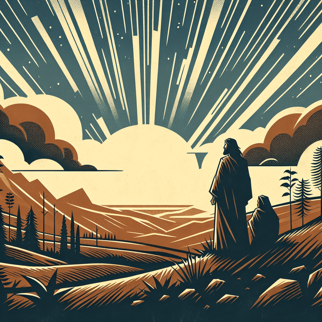 AI-generated illustration for "A Story of Justice - Story" — created by ChurchWiseAI using DALL-E