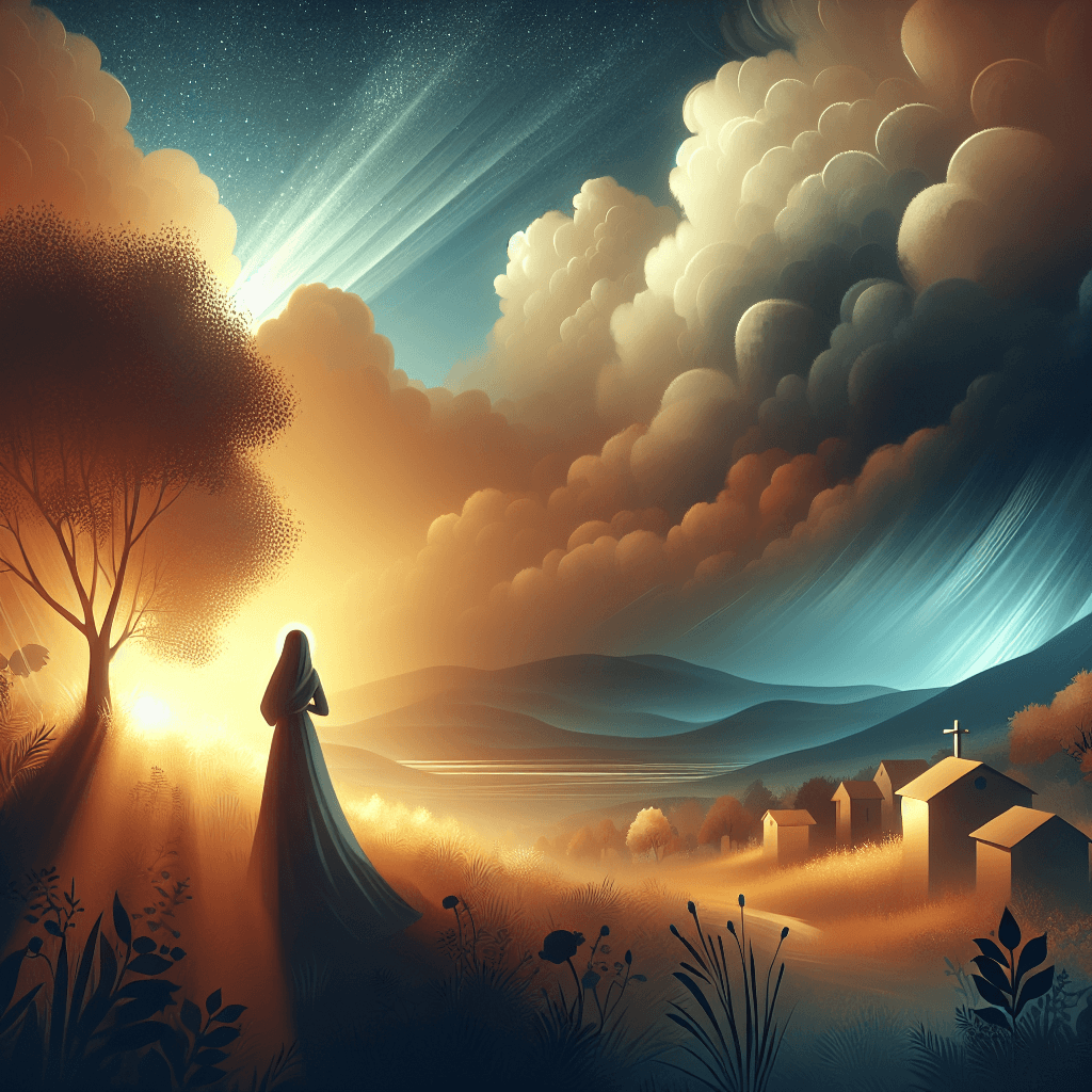 AI-generated illustration for "A Story of Peace - Story" — created by ChurchWiseAI using DALL-E