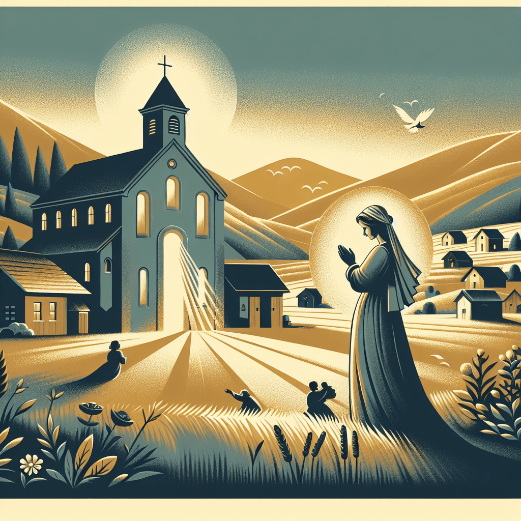 AI-generated illustration for "A Story of Peace - Story" — created by ChurchWiseAI using DALL-E