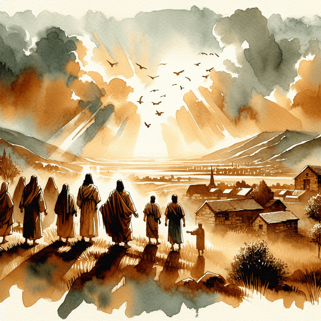 AI-generated illustration for "A Story of Righteousness - Contemporary Example" — created by ChurchWiseAI using DALL-E