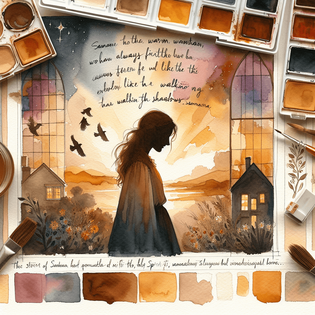 AI-generated illustration for "A Story of Salvation - Quote" — created by ChurchWiseAI using DALL-E