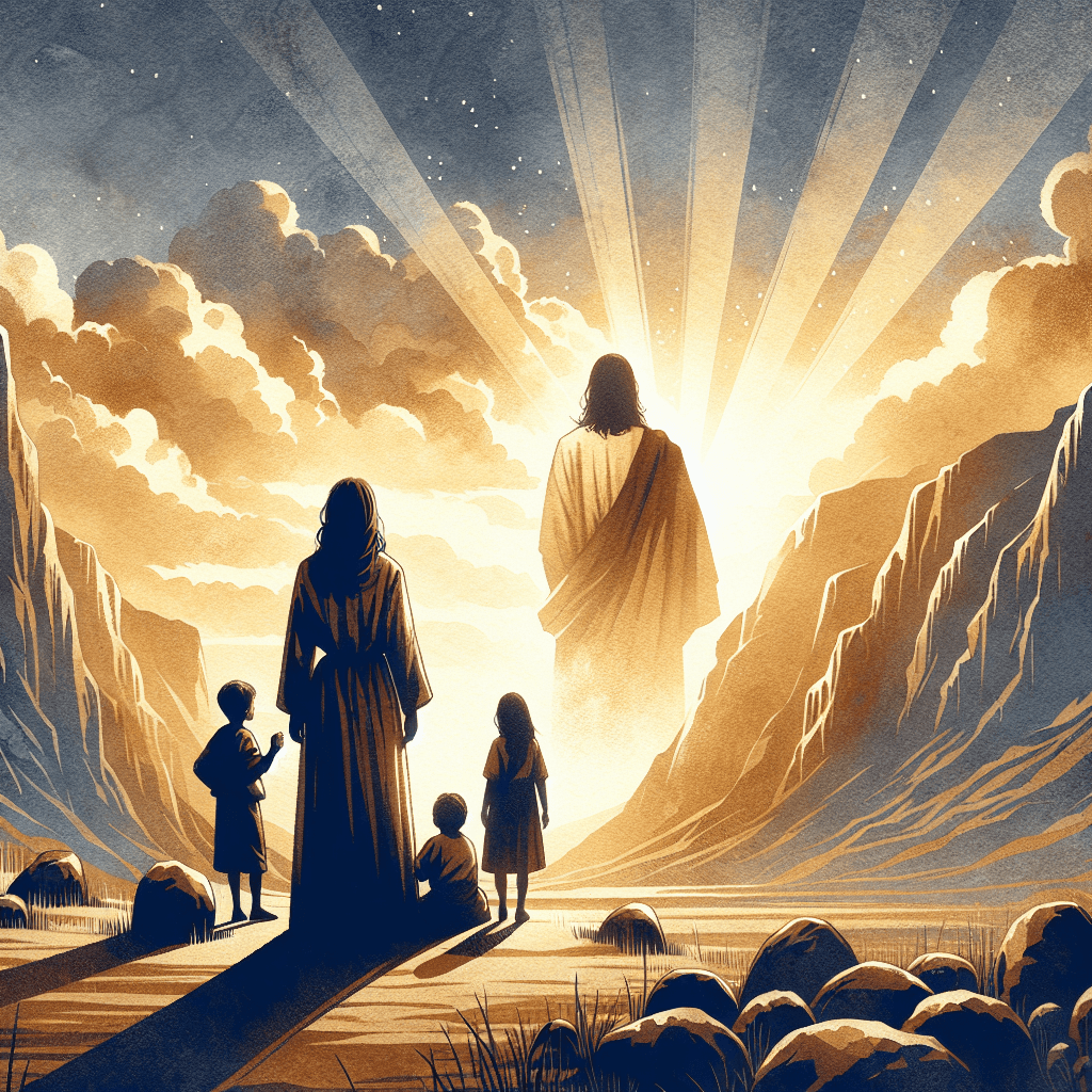 AI-generated illustration for "A Story of Self-control - Story" — created by ChurchWiseAI using DALL-E