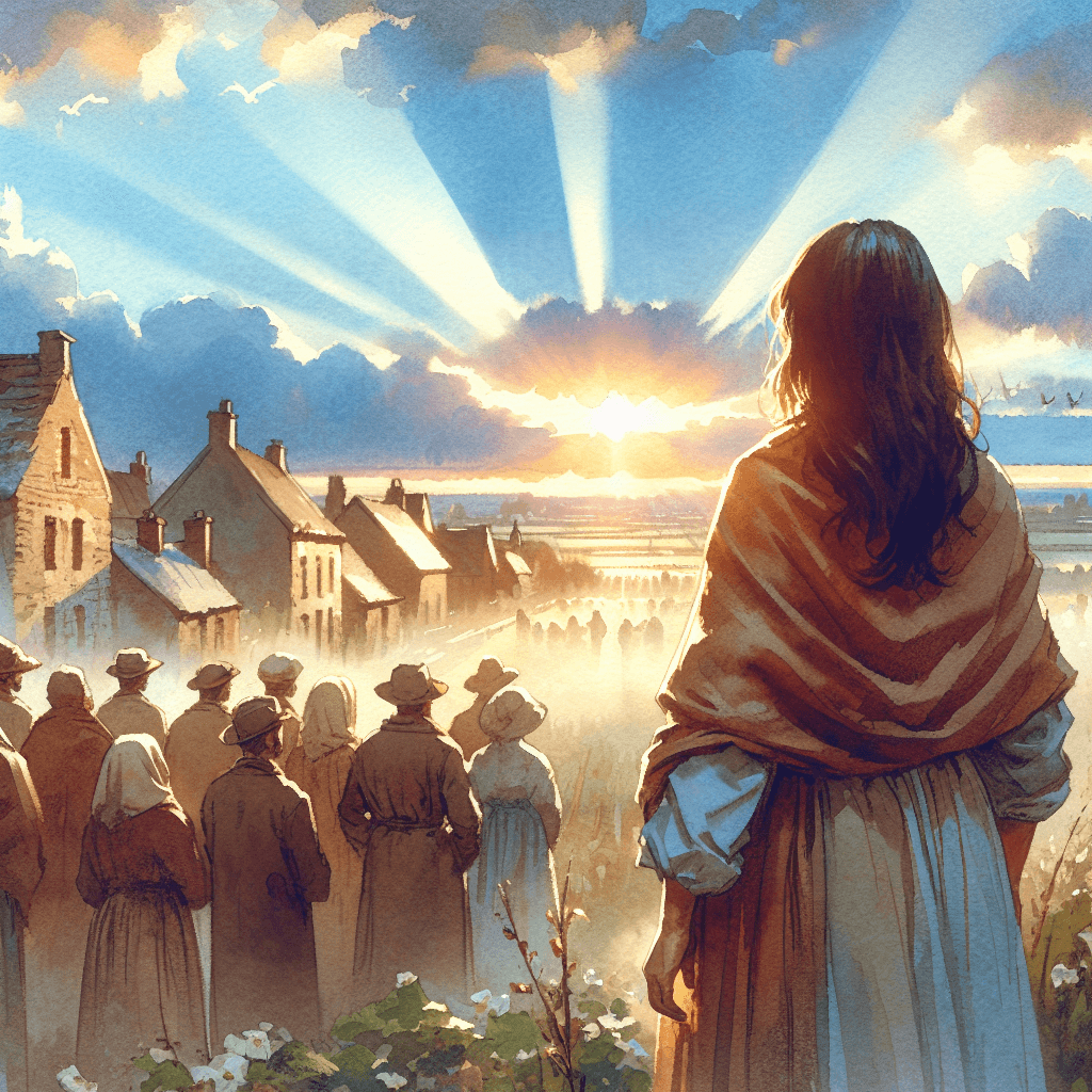 AI-generated illustration for "A Story of Self-control - Story" — created by ChurchWiseAI using DALL-E