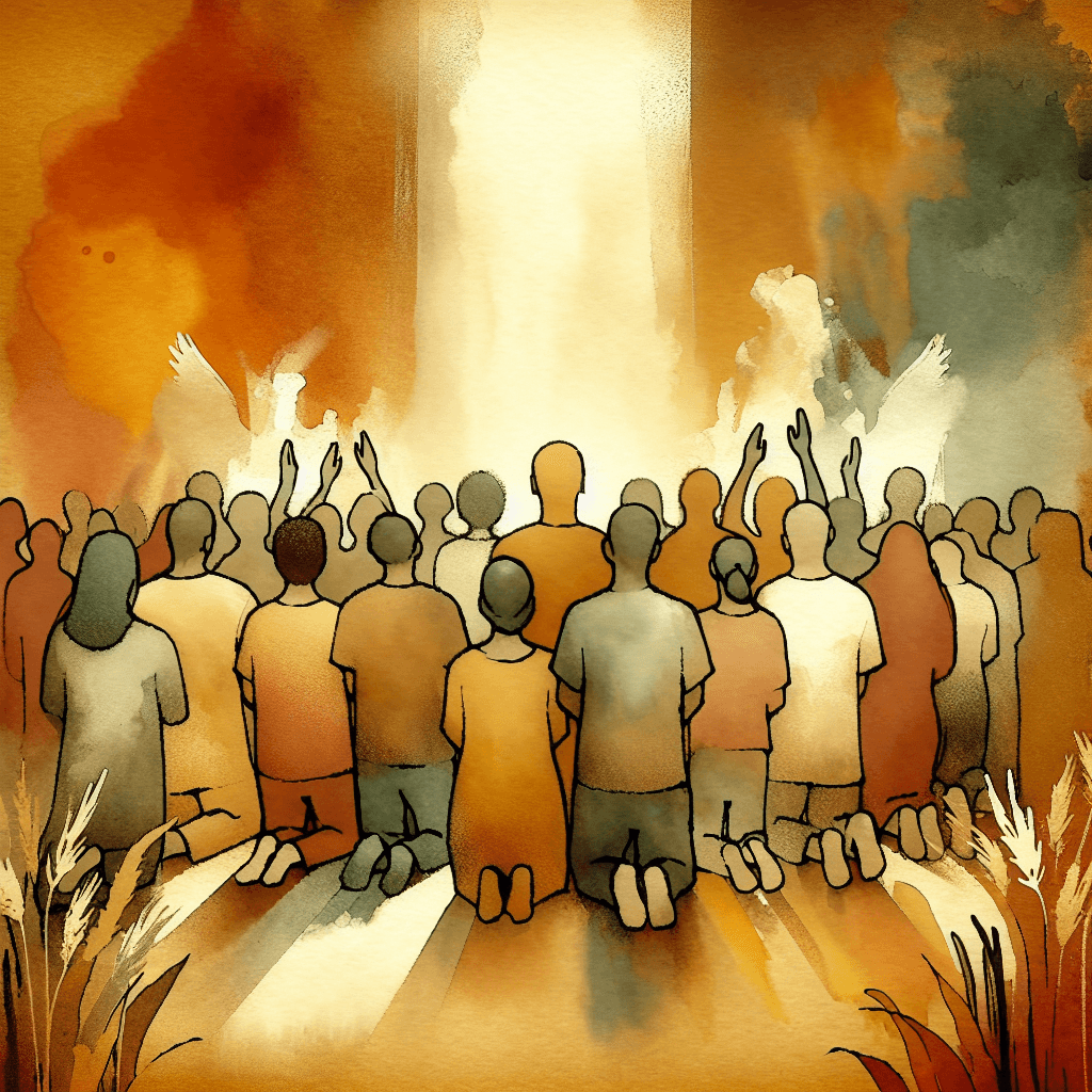 AI-generated illustration for "Biblical Profile: The Church" — created by ChurchWiseAI using DALL-E