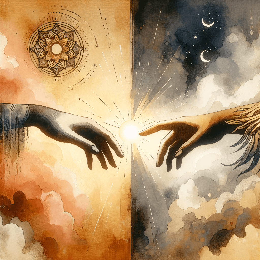 AI-generated illustration for "Devotional: Interfaith Dialogue - Prayer" — created by ChurchWiseAI using DALL-E