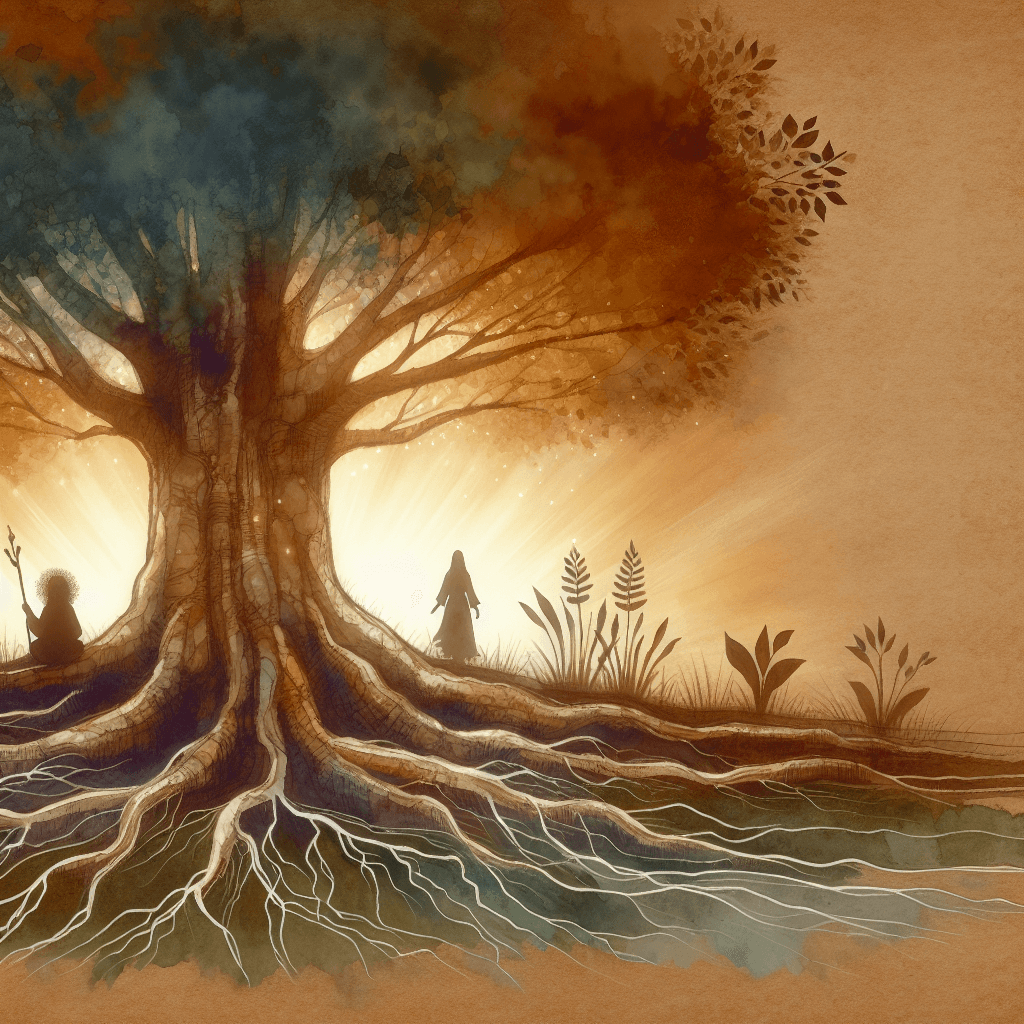 AI-generated illustration for "Evening Prayer: Self-Deception - Prayer" — created by ChurchWiseAI using DALL-E