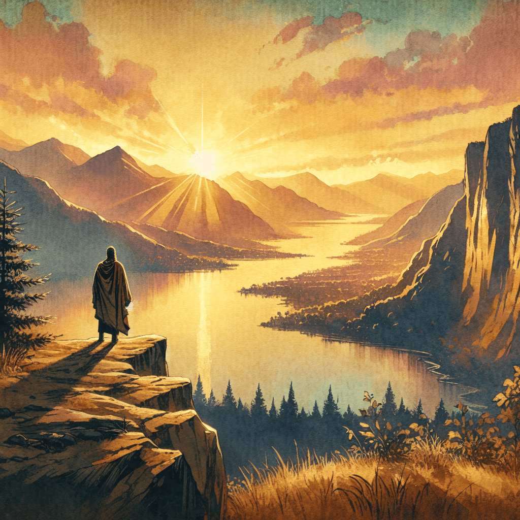 AI-generated illustration for "The Law Challenge - Contemporary Example" — created by ChurchWiseAI using DALL-E