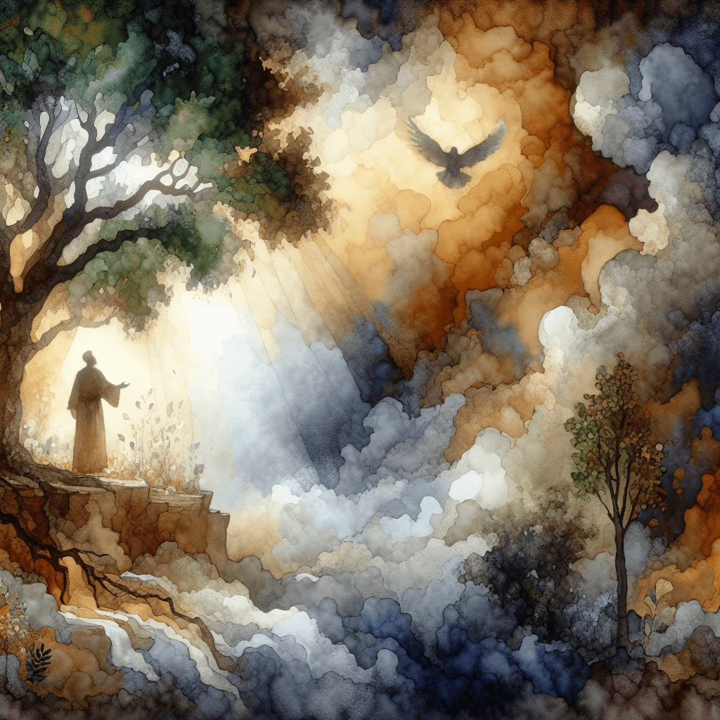 AI-generated illustration for "When Climate Change & Stewardship Meets Faith - Story" — created by ChurchWiseAI using DALL-E