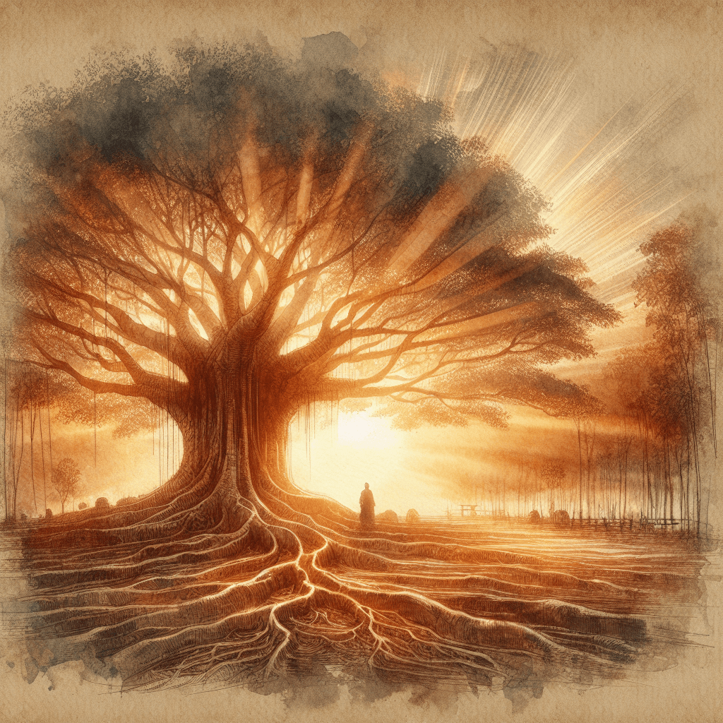 AI-generated illustration for "A Modern Story of Technology and Human Connection - Biblical Analogy" — created by ChurchWiseAI using DALL-E