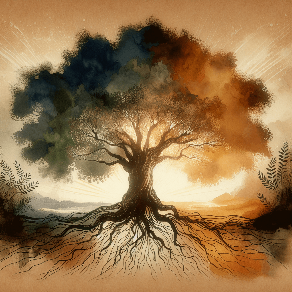 AI-generated illustration for "Quiet Time: Political Division & Unity - Story" — created by ChurchWiseAI using DALL-E