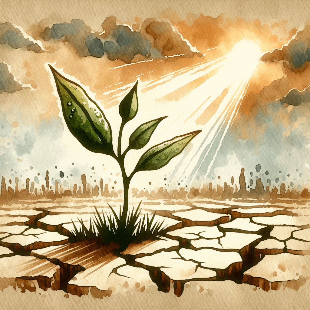 AI-generated illustration for "Quiet Time: Mental Health & Spirituality - Prayer" — created by ChurchWiseAI using DALL-E