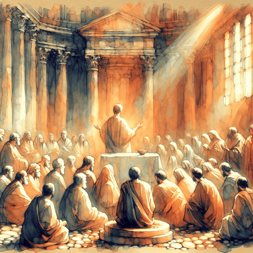 AI-generated illustration for "Partners in the Gospel: Philippians 1:1-11" — created by ChurchWiseAI using DALL-E