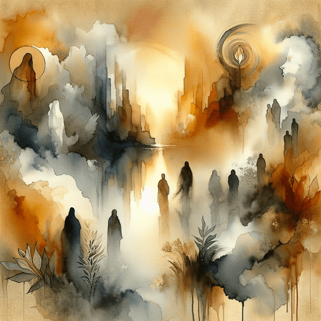 AI-generated illustration for "Quiet Time: Social Justice & Christianity" — created by ChurchWiseAI using DALL-E