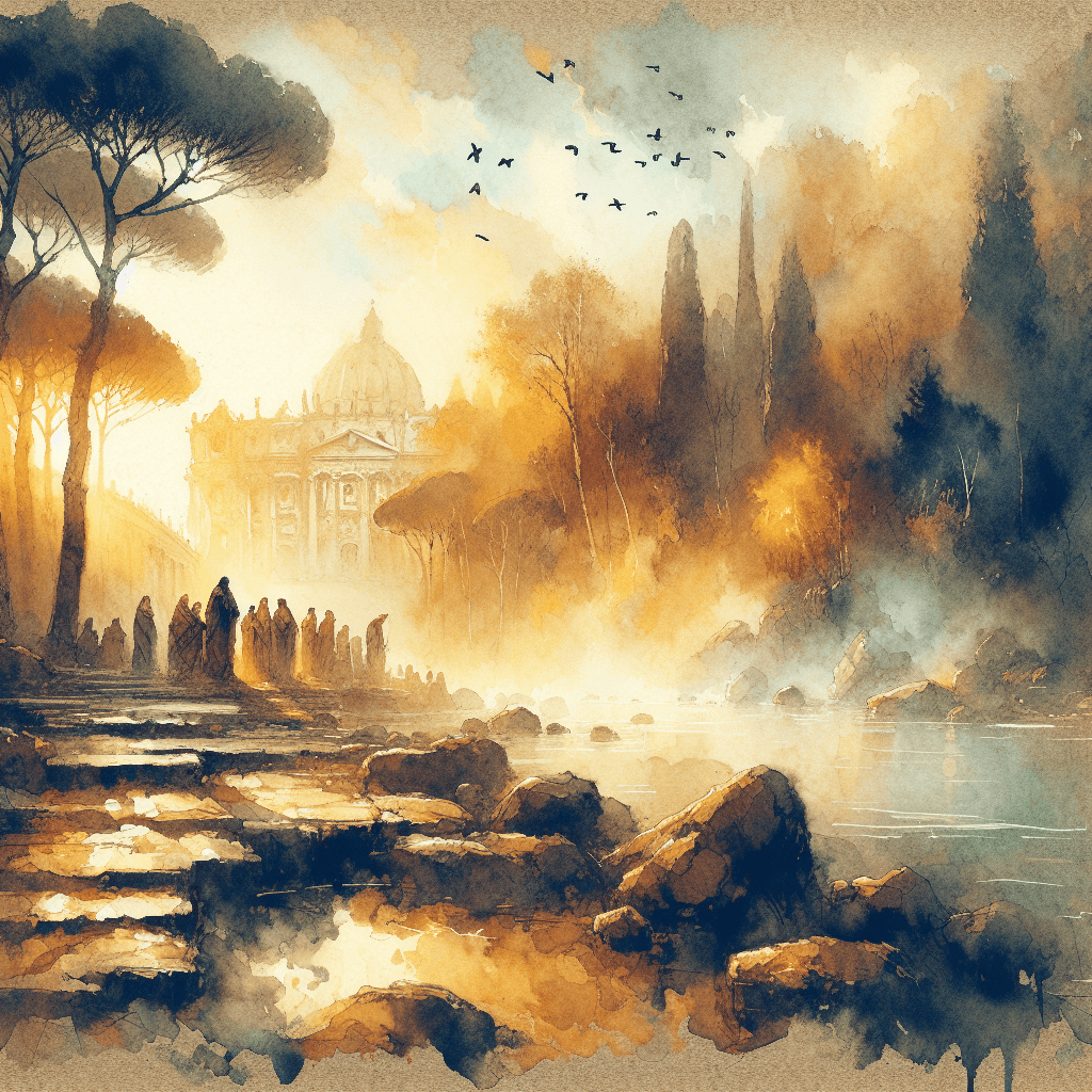 AI-generated illustration for "The Faces of the Roman Church: Romans 16:1-16" — created by ChurchWiseAI using DALL-E