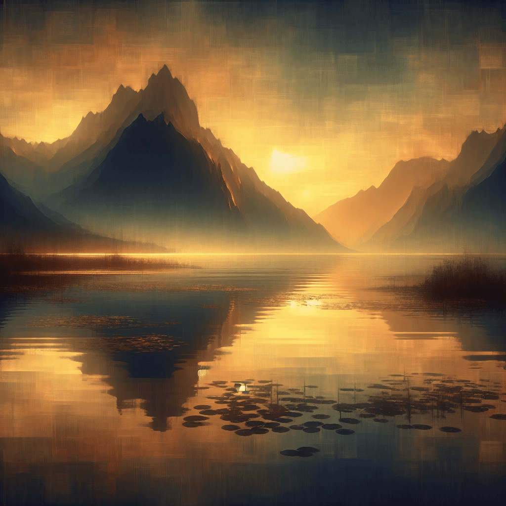 AI-generated illustration for "Morning Meditation: Leading Toward Peace - Prayer" — created by ChurchWiseAI using DALL-E