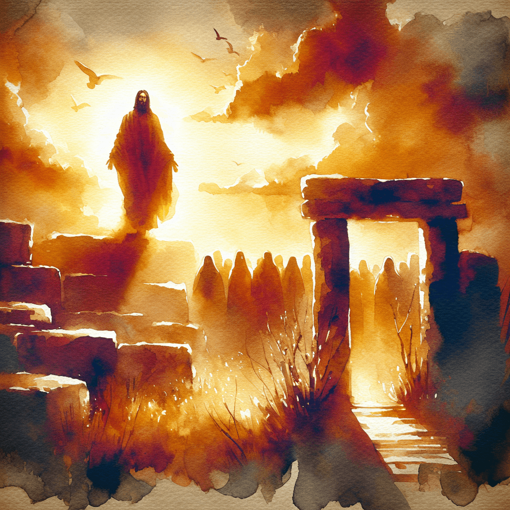 AI-generated illustration for "Theological Perspective: Sin - Teaching Material" — created by ChurchWiseAI using DALL-E