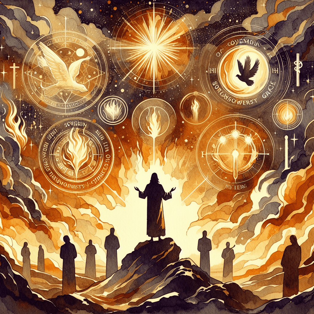 AI-generated illustration for "Amazing Grace: Wilberforce's Weakness, God's Strength - Reformed (2 Corinthians 12:9-10)" — created by ChurchWiseAI using DALL-E