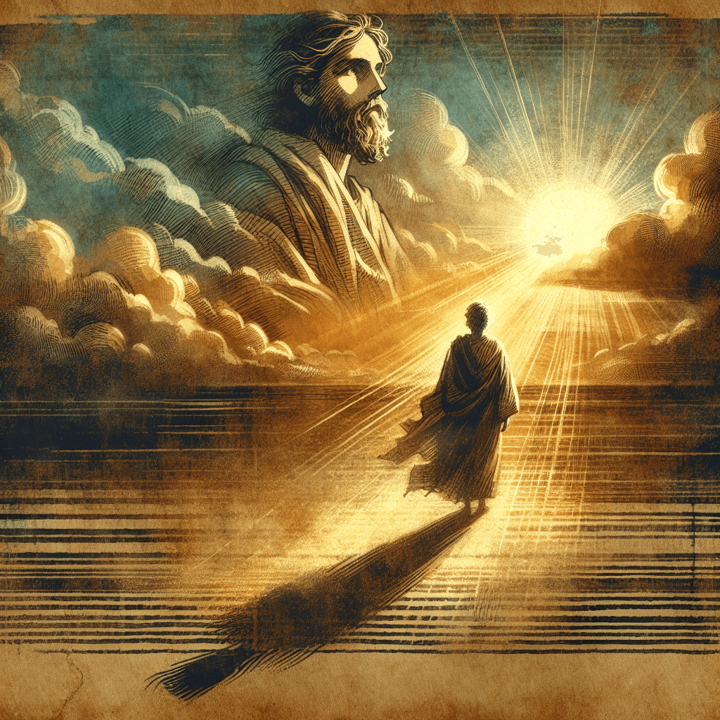 AI-generated illustration for "Atonement: The Weight of Guilt and the Need for Sacrifice - Anglican (Isaiah 53)" — created by ChurchWiseAI using DALL-E