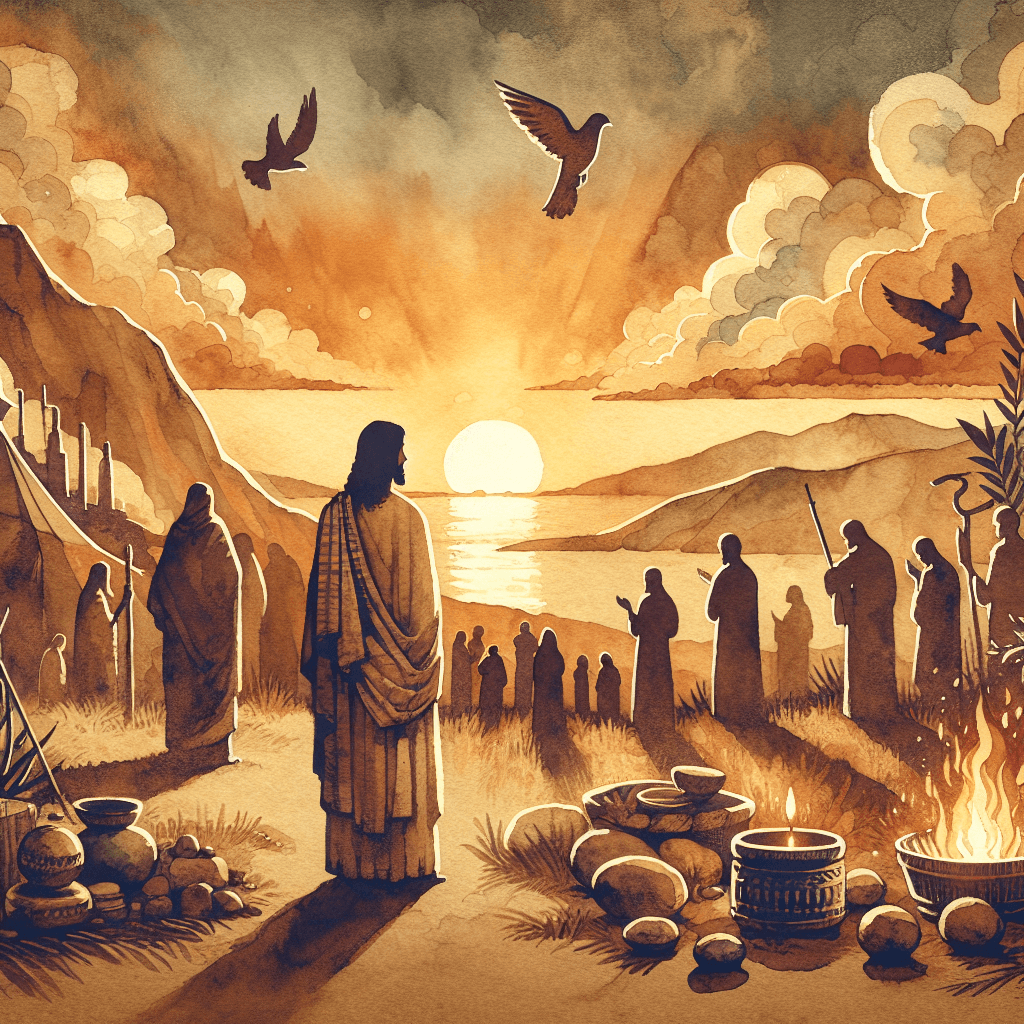 AI-generated illustration for "Avatar: The Image of the Invisible God (Colossians 1:15-20)" — created by ChurchWiseAI using DALL-E