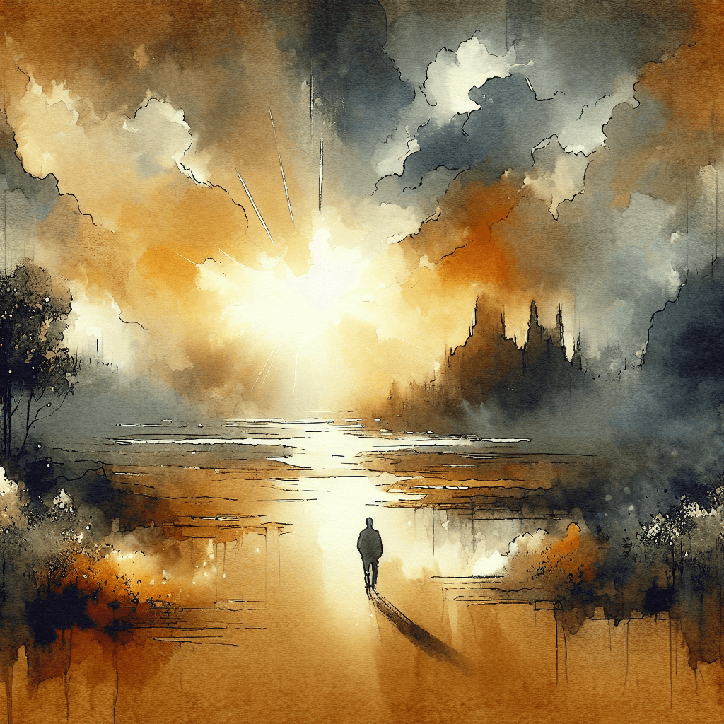 AI-generated illustration for "The Heaven Question - Church Context" — created by ChurchWiseAI using DALL-E