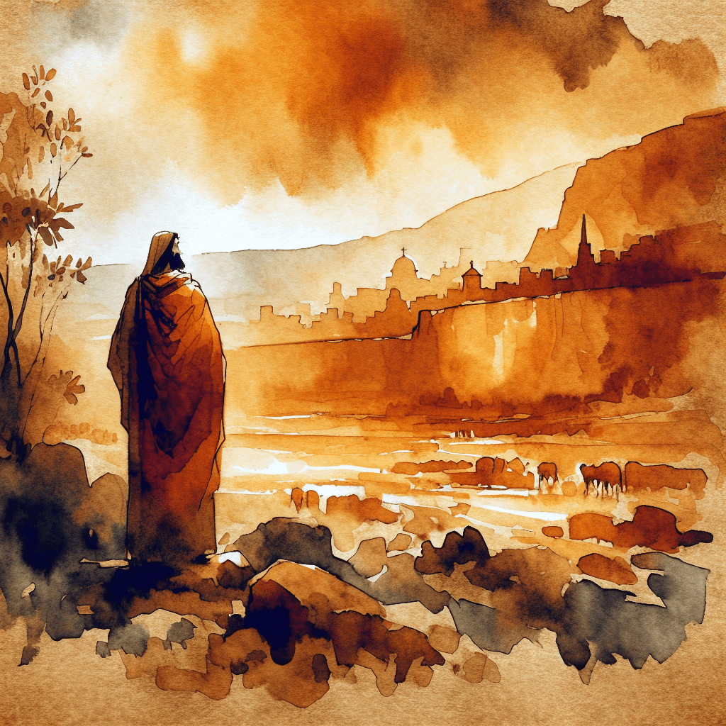 AI-generated illustration for "Biblical Profile: Philip" — created by ChurchWiseAI using DALL-E