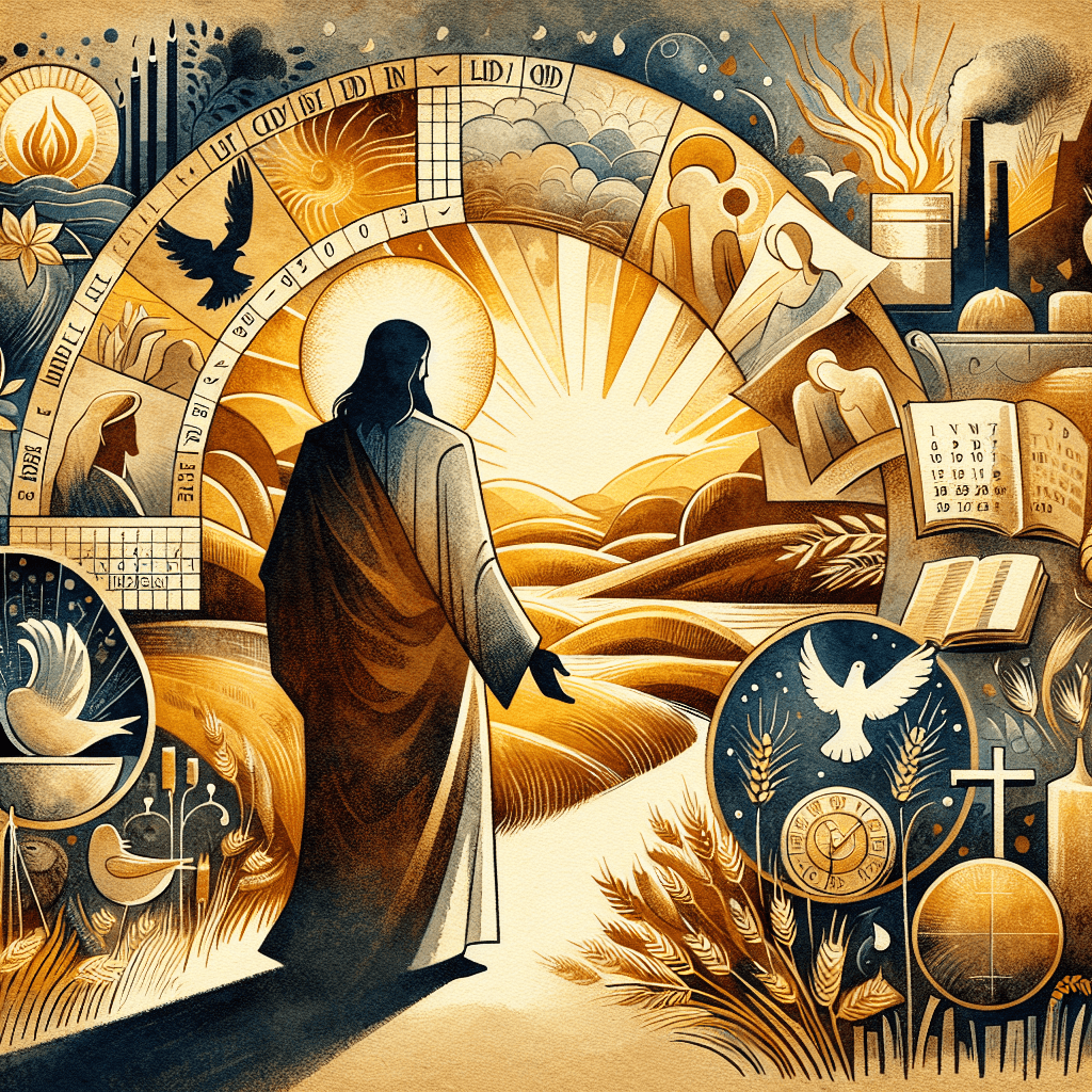 AI-generated illustration for "Babette's Feast: Receiving in Stillness - Lutheran (Psalm 46:10)" — created by ChurchWiseAI using DALL-E