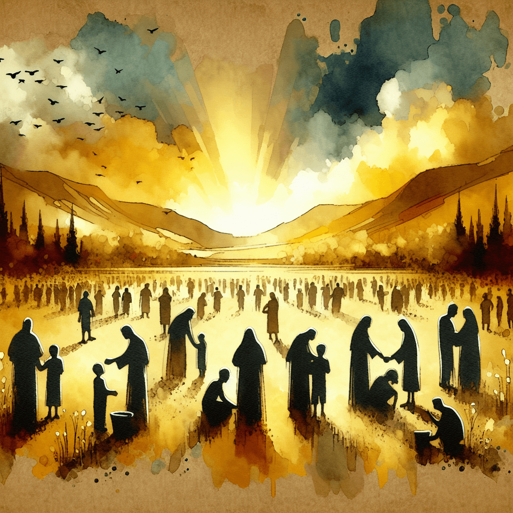 AI-generated illustration for "Heart Religion and Social Transformation - Contemporary Example" — created by ChurchWiseAI using DALL-E