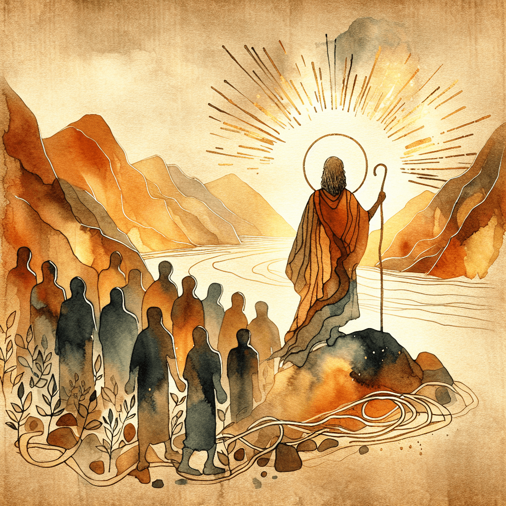 AI-generated illustration for "The Pit and the Price: Genesis 37:12-36" — created by ChurchWiseAI using DALL-E