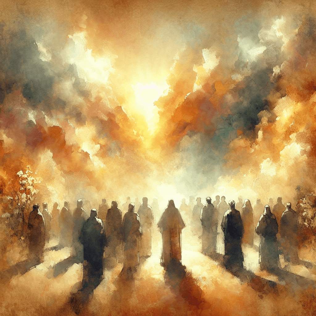 AI-generated illustration for "Show Don't Tell: Psalm 130" — created by ChurchWiseAI using DALL-E