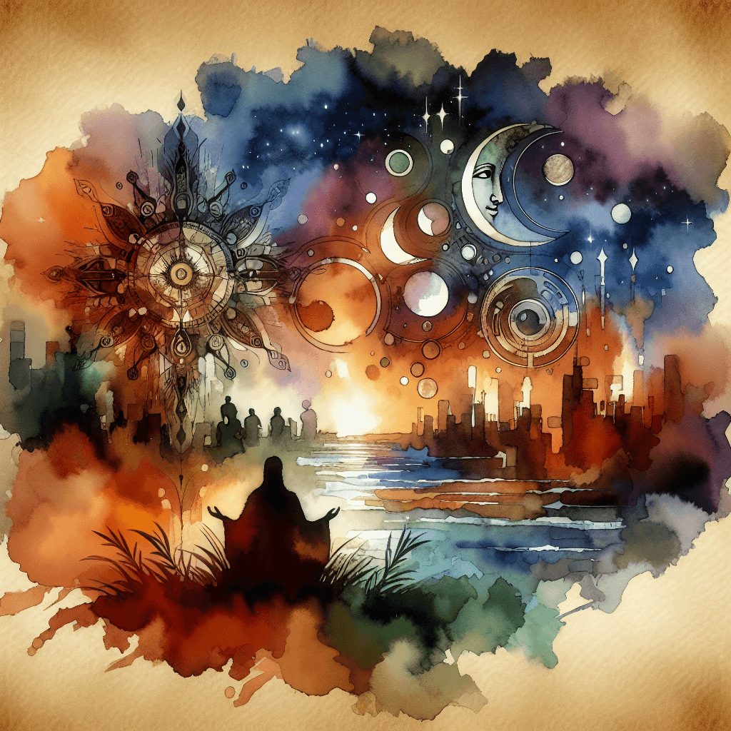 AI-generated illustration for "Taste and See: Psalm 34" — created by ChurchWiseAI using DALL-E