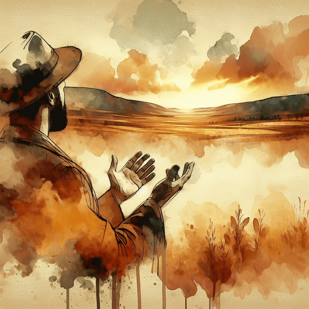 AI-generated illustration for "Interstellar: Do Not Go Gentle (Psalm 23:4)" — created by ChurchWiseAI using DALL-E