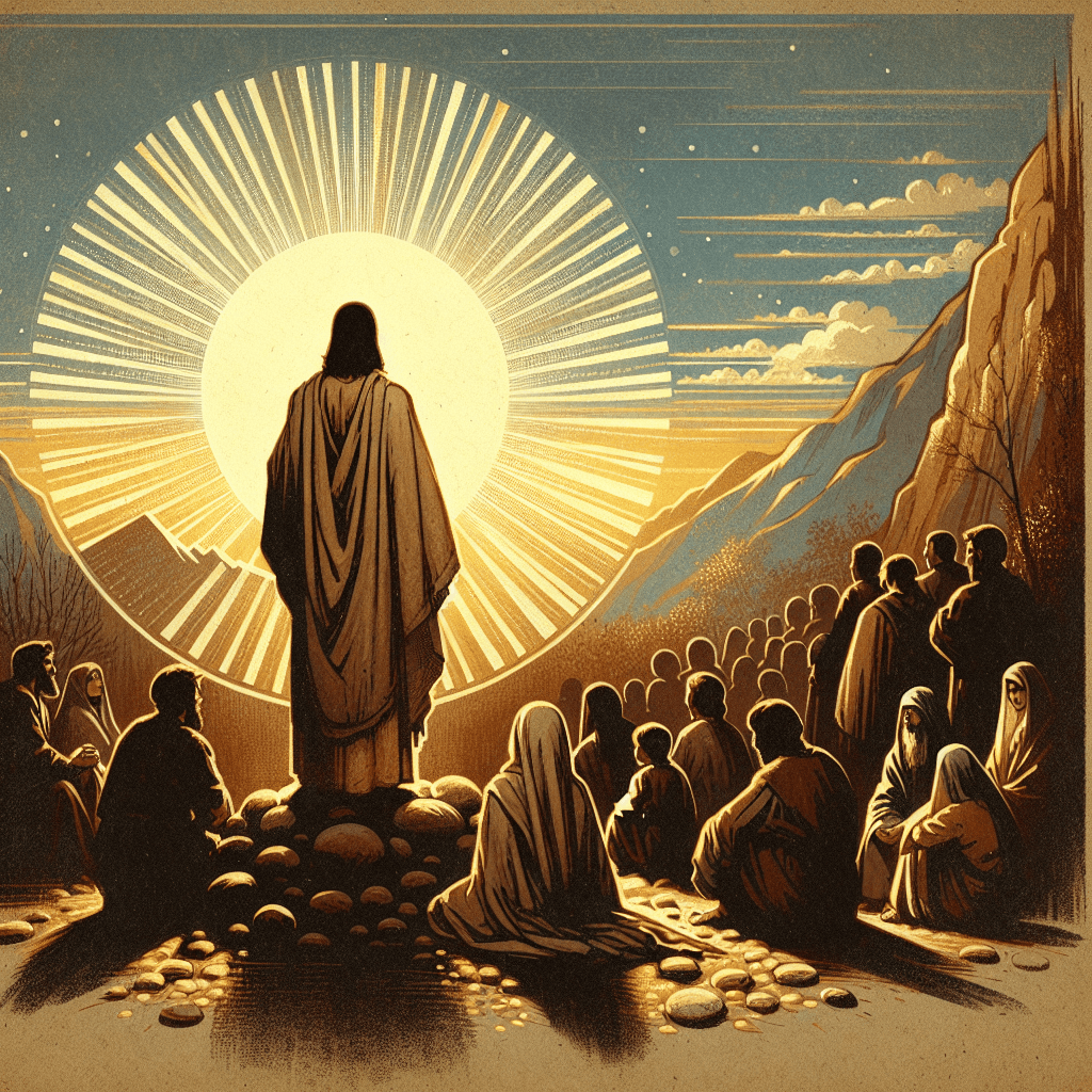 AI-generated illustration for "Chariots of Fire: Sabbath Stillness and Knowing God - Wesleyan (Psalm 46:10)" — created by ChurchWiseAI using DALL-E