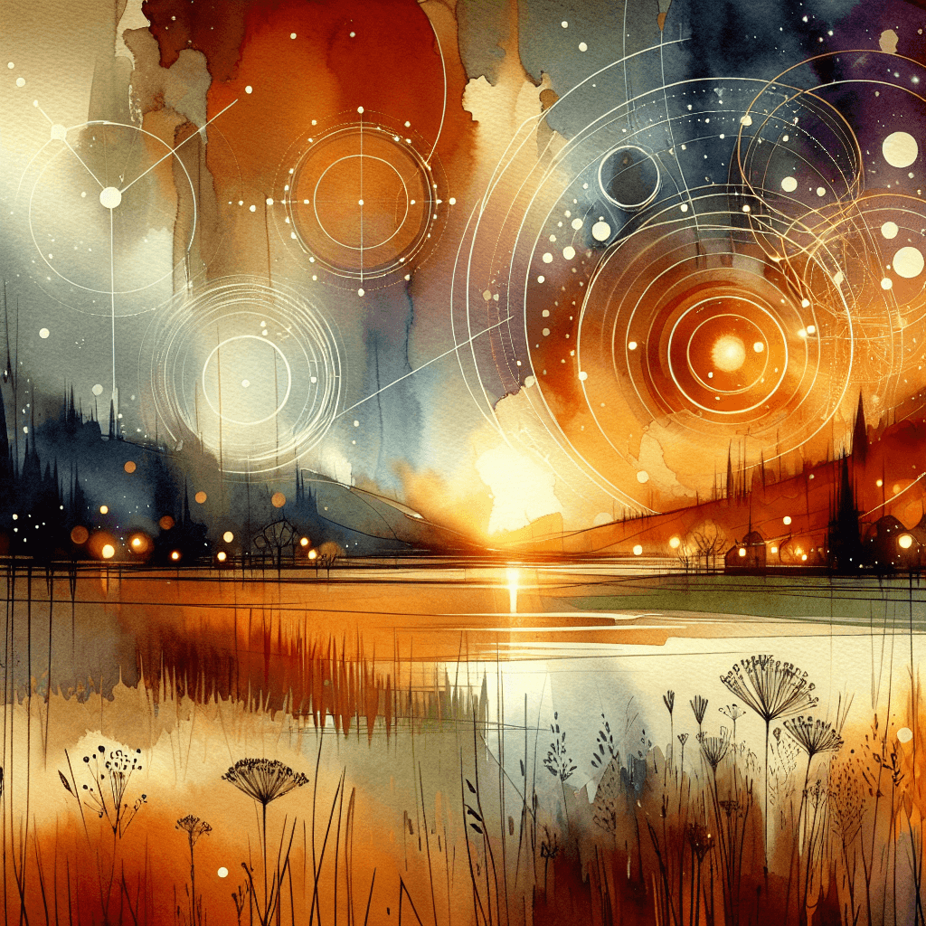 AI-generated illustration for "Contemplating Advent" — created by ChurchWiseAI using DALL-E