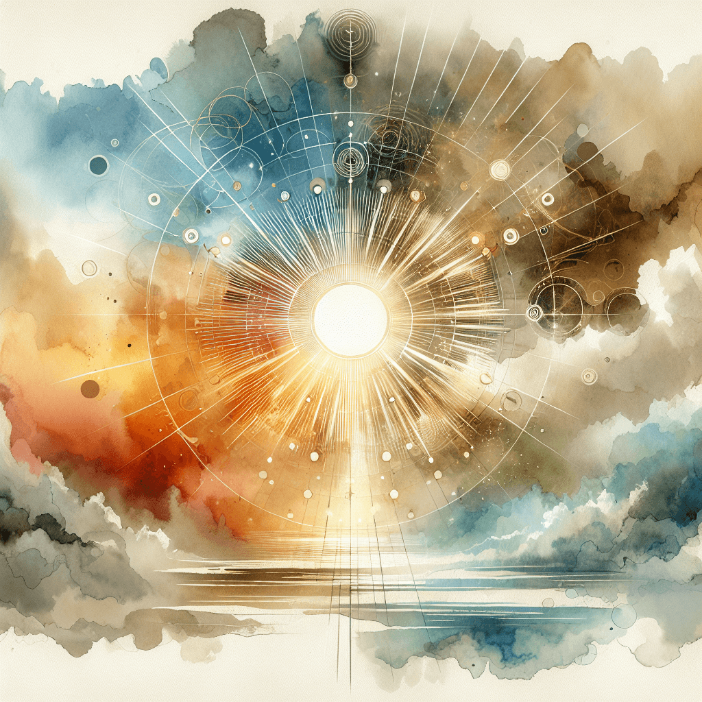 AI-generated illustration for "Contemplating Enemy Love" — created by ChurchWiseAI using DALL-E