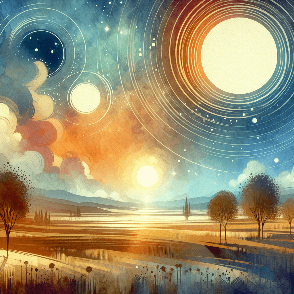 AI-generated illustration for "Contemplating God" — created by ChurchWiseAI using DALL-E