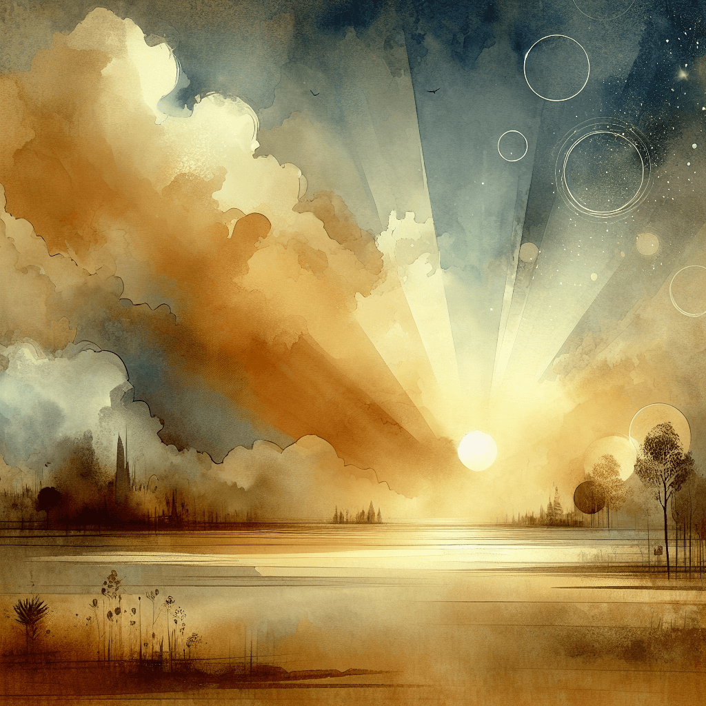 AI-generated illustration for "Contemplating Suffering" — created by ChurchWiseAI using DALL-E