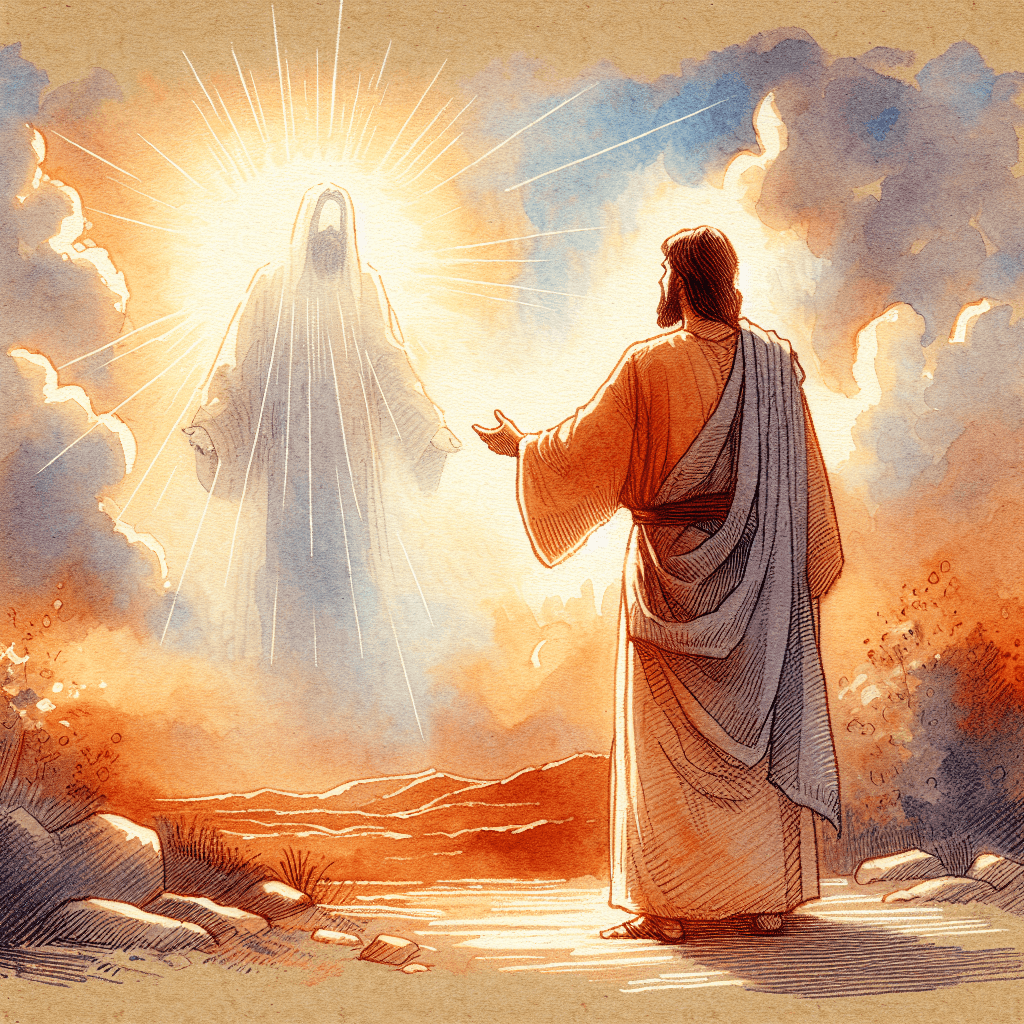 AI-generated illustration for "Courageous: Faith That Produces Action - Baptist (Matthew 25:31-46)" — created by ChurchWiseAI using DALL-E