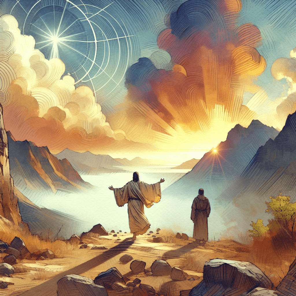 AI-generated illustration for "C.S. Lewis and the Reluctant Convert - Anglican (John 3:16)" — created by ChurchWiseAI using DALL-E