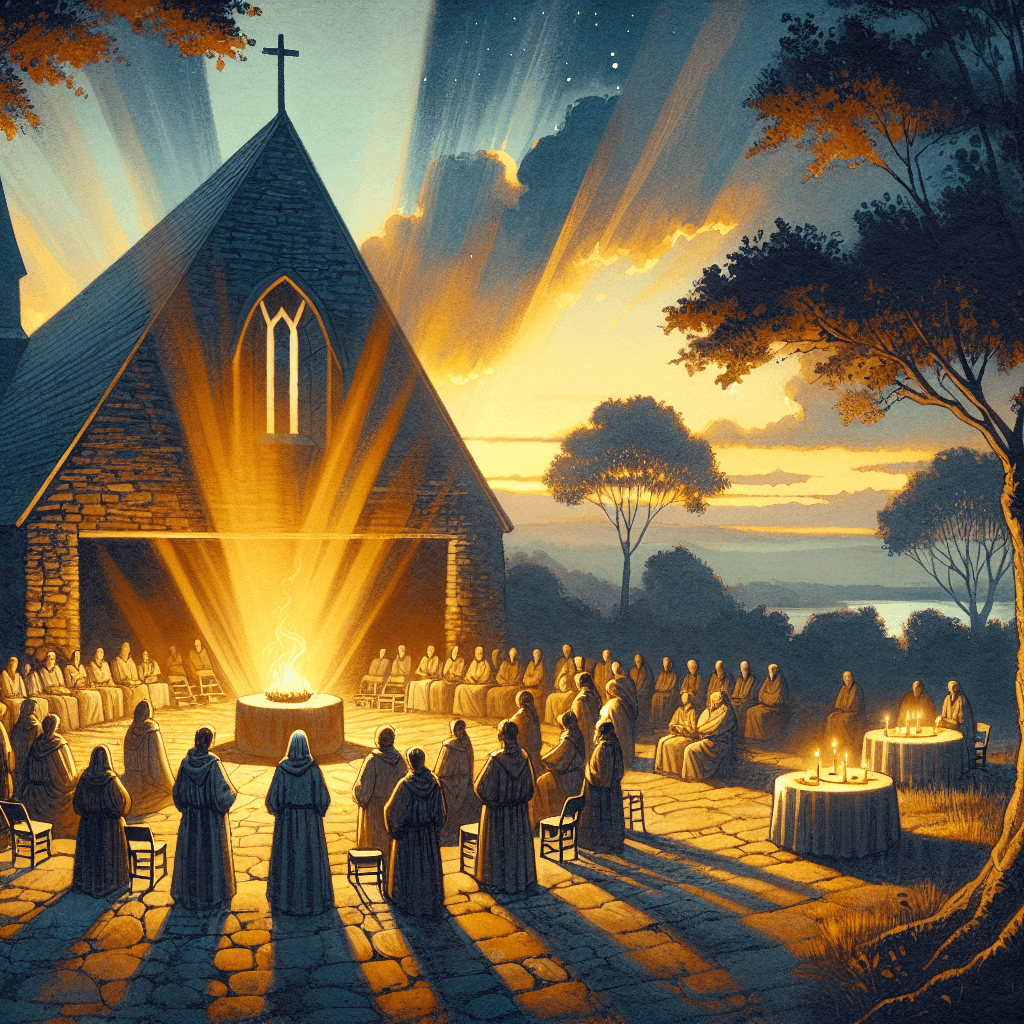 AI-generated illustration for "Cultivated Through Liturgy - Anglican (Galatians 5:22-23)" — created by ChurchWiseAI using DALL-E