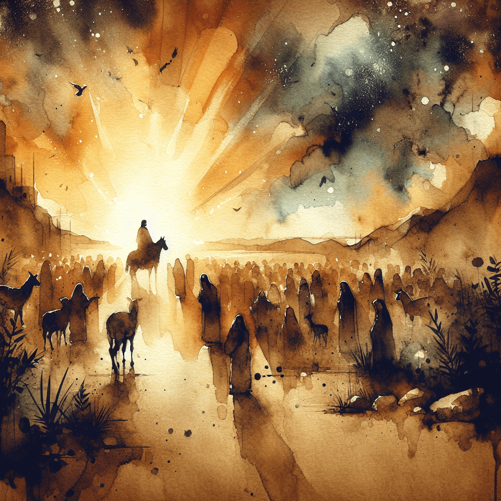 AI-generated illustration for "Let Everything Praise: Psalm 150" — created by ChurchWiseAI using DALL-E