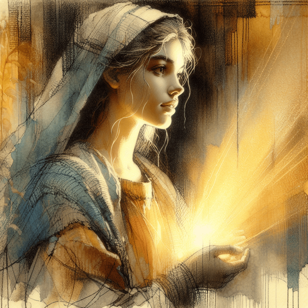 AI-generated illustration for "The Power of Grace - Contemporary Example" — created by ChurchWiseAI using DALL-E