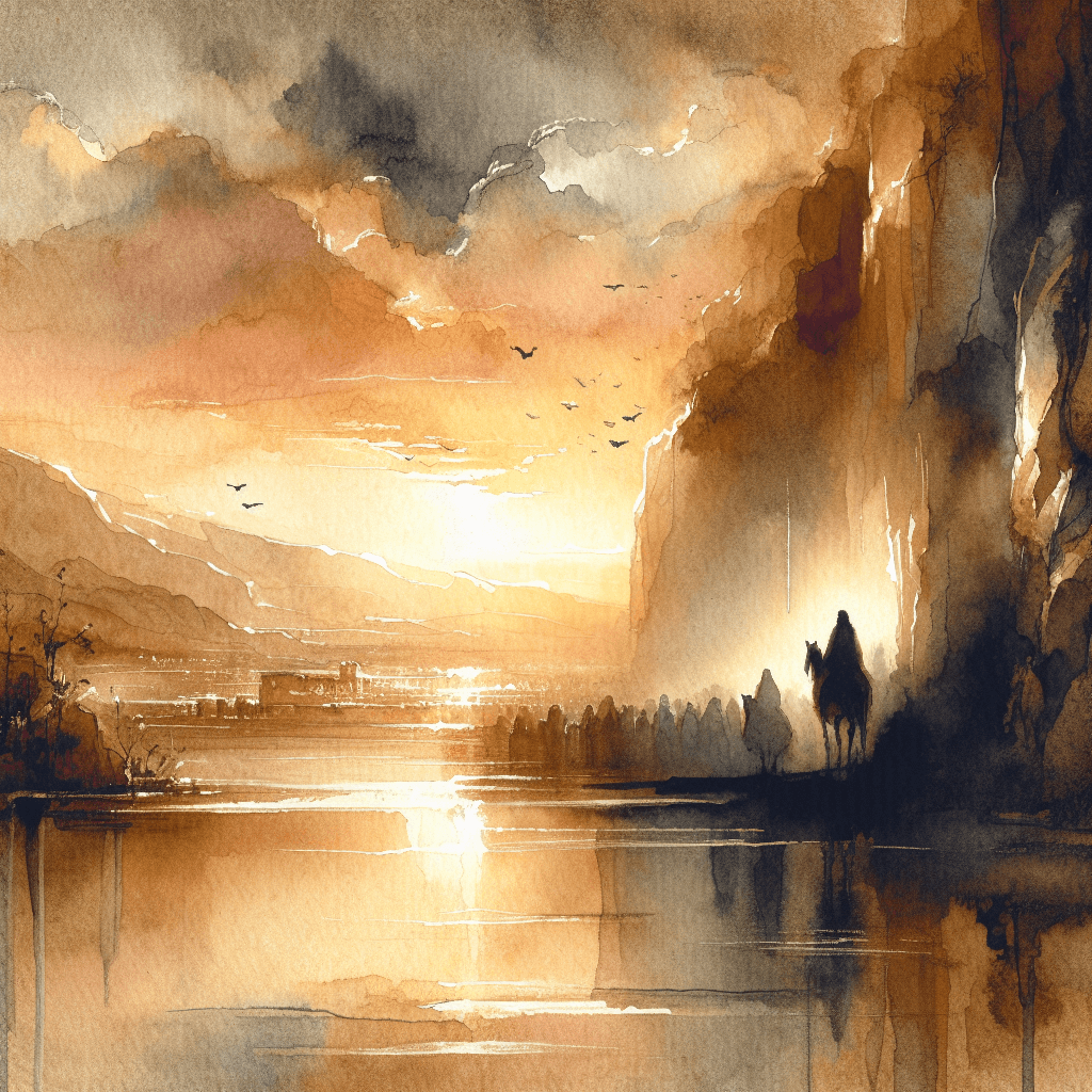 AI-generated illustration for "Biblical Profile: Ahab" — created by ChurchWiseAI using DALL-E