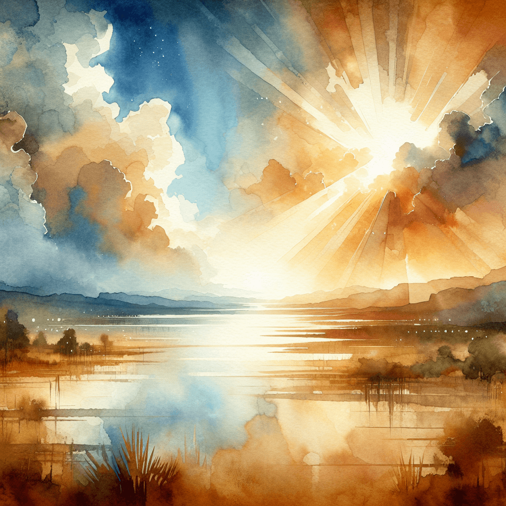 AI-generated illustration for "Daily Grief" — created by ChurchWiseAI using DALL-E