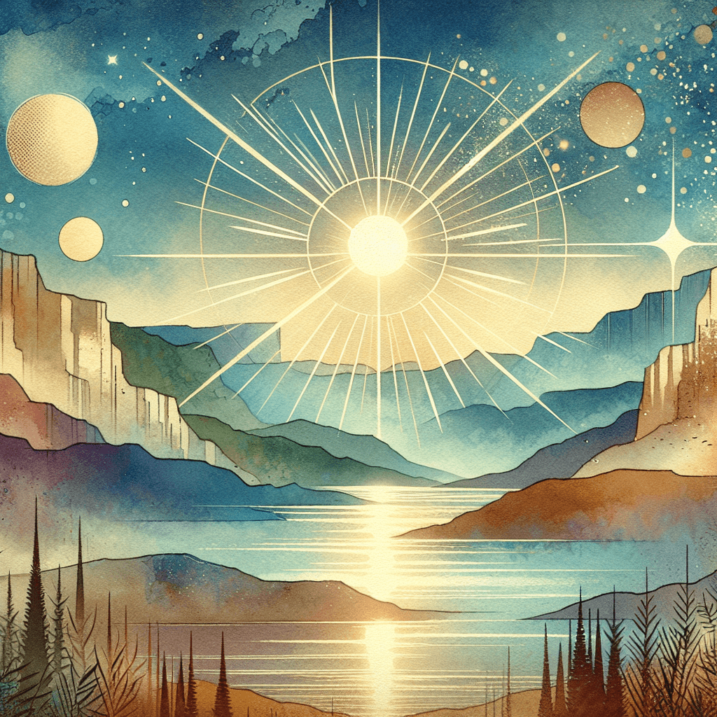 AI-generated illustration for "Daily Lent" — created by ChurchWiseAI using DALL-E