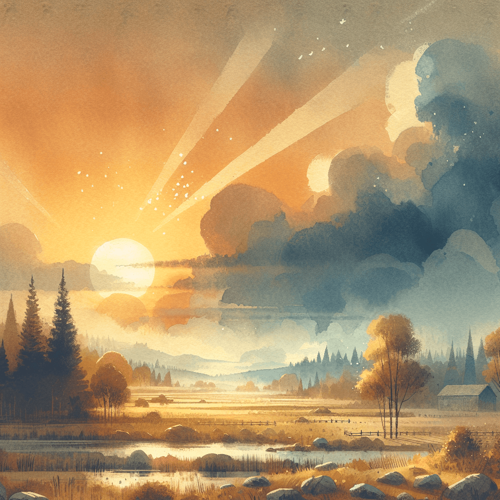 AI-generated illustration for "Daily Pentecost" — created by ChurchWiseAI using DALL-E