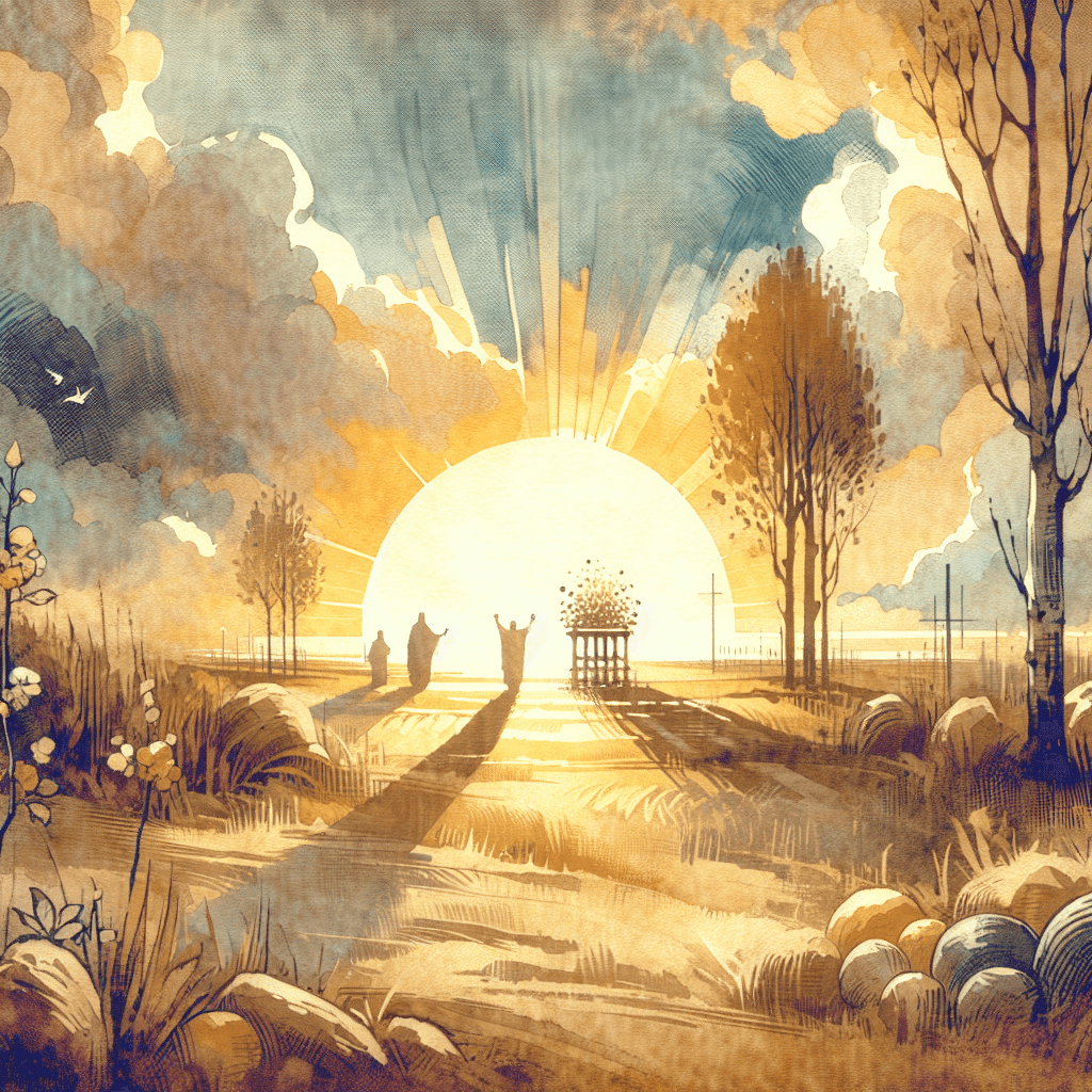 AI-generated illustration for "Daily Political Division & Unity" — created by ChurchWiseAI using DALL-E